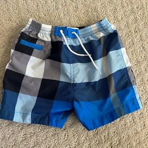 Burberry boys swim trunks